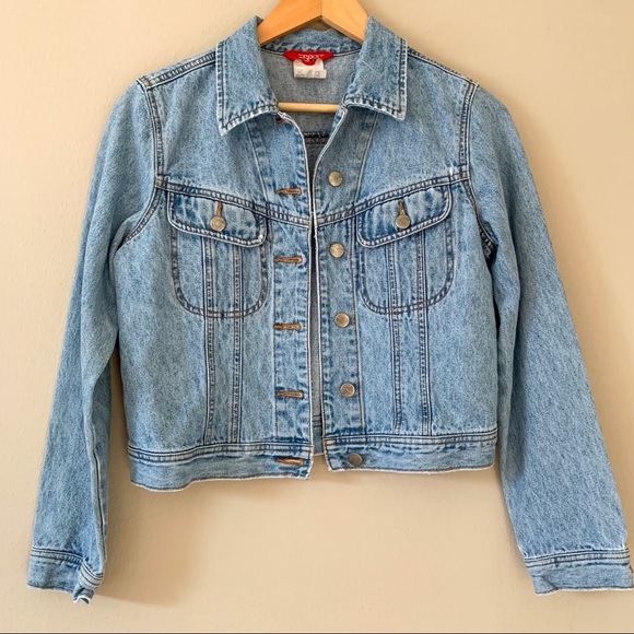 Esprit Jackets & Blazers - Vintage 90’s Esprit Light Wash Denim Jacket